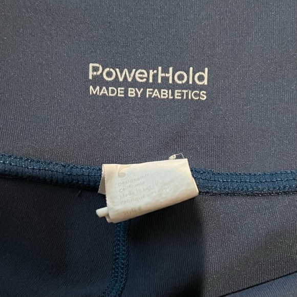 Fabletics High Waisted 7/8 Power Hold Leggings - Picture 3 of 4